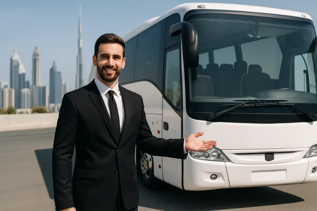 Book a Bus With Driver in Dubai, Stress-Free