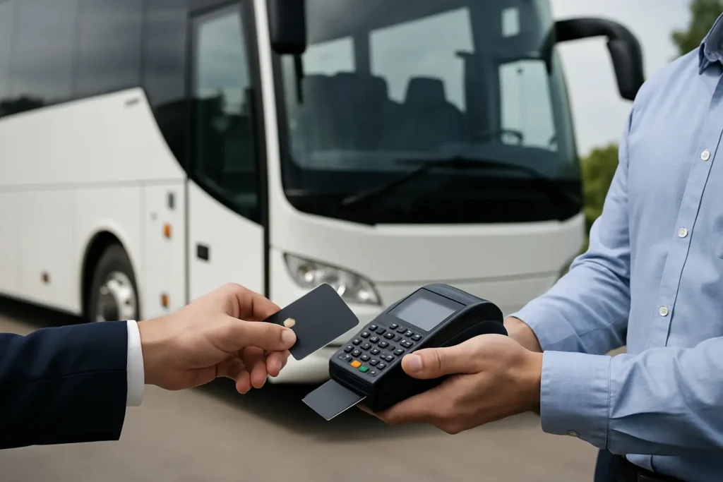 Bus Rental Payment Methods: What to Expect