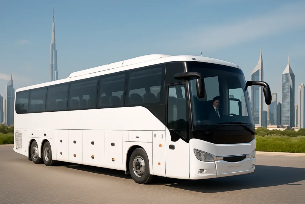 67-Seater Coach Rental in Dubai: Book Right