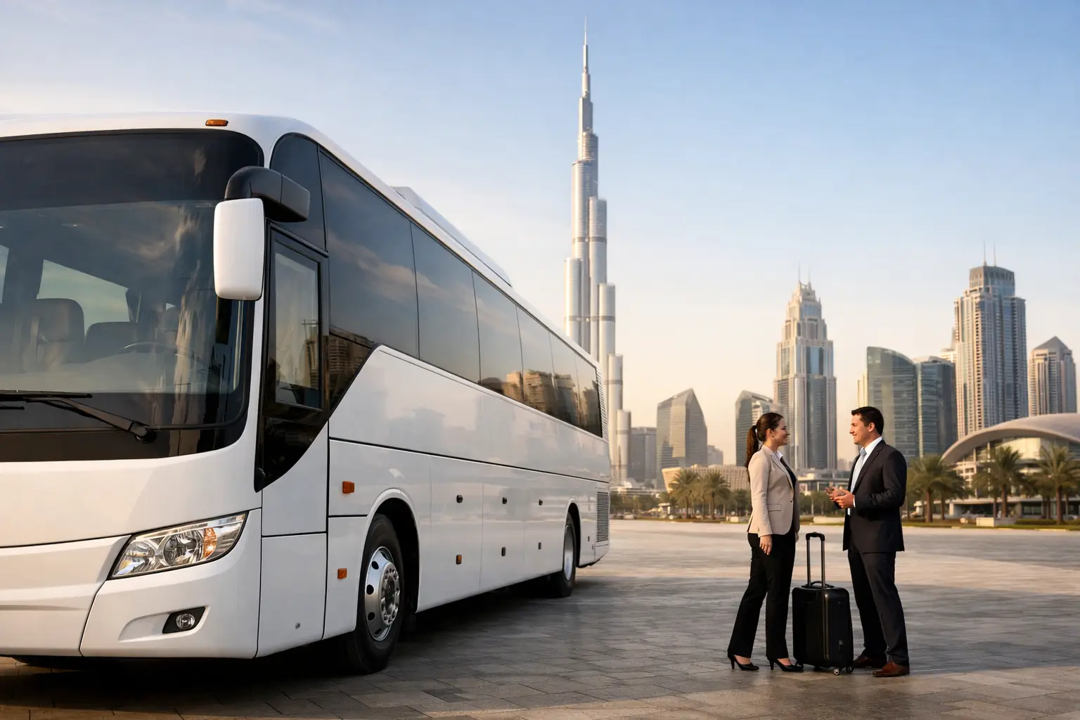Bus Rental Made Simple in the UAE