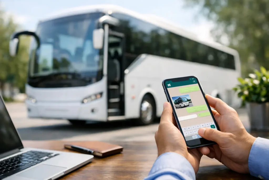 How to Get a WhatsApp Bus Rental Quote