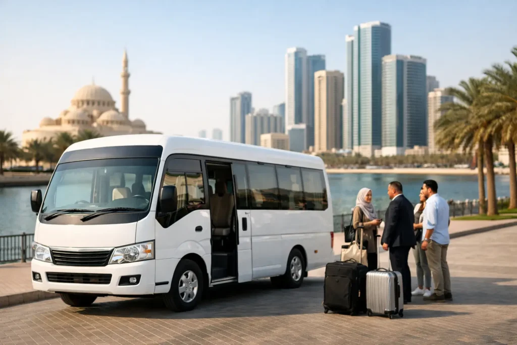Minibus Rental Sharjah for Easy Group Travel