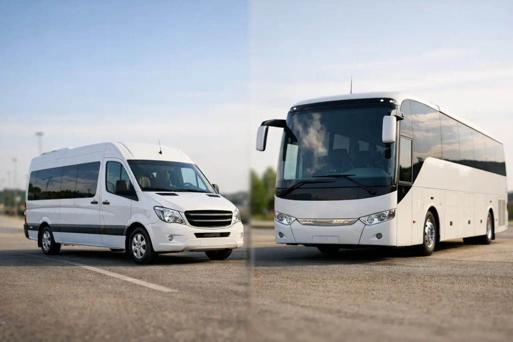 Minibus Rental vs Coach Rental: Which Fits?