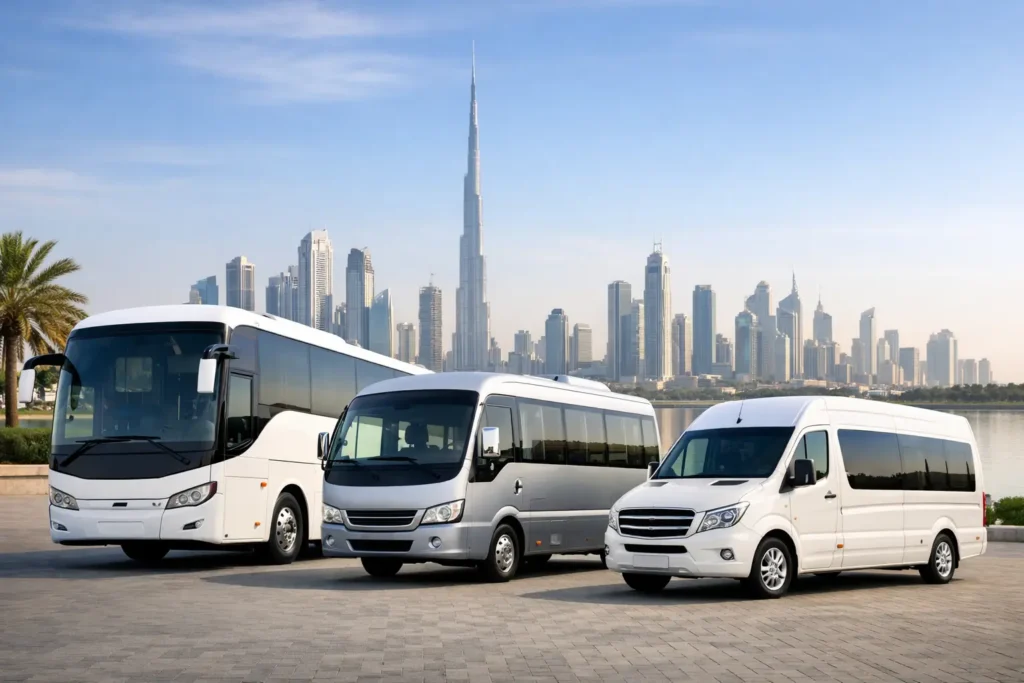 Best Group Travel Vehicles UAE for Every Trip