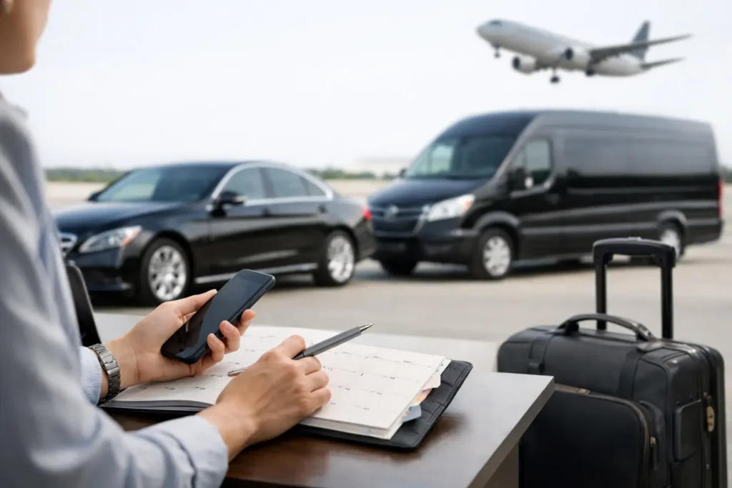 How Early to Book Event Transportation